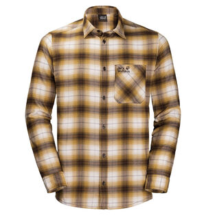 Herren Outdoorhemd Light Valley, senf/weiß, L bei Karstadt Sports Online