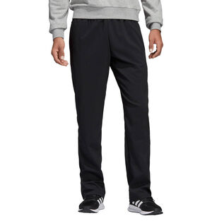 Herren lange Hose Essentials Plain Open Hem Stanford Hose, Schwarz, 2XL/L bei Karstadt Sports Online