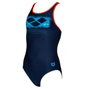 Badeanzug "Scratchy", UV-Schutz für Mädchen, navy, 152 bei Karstadt Sports Online