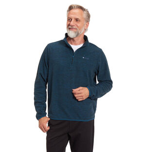 Fleeceshirt, Half-Zip, für Herren, blau, 48 bei Karstadt Sports Online