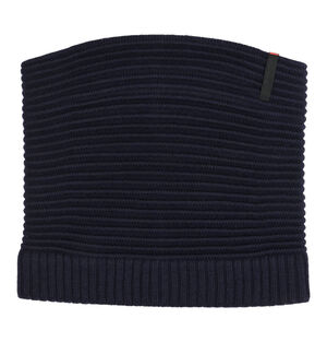 Schlauchschal "Benja", Rippstrick, weiche Innenseite, unifarben, für Damen, blau, OneSize bei Karstadt Sports Online