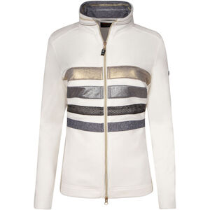 Damen Fleecejacke, weiß/silber, 44 bei Karstadt Sports Online