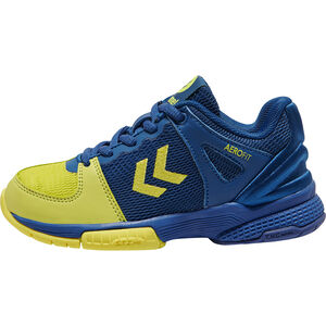 Kinder Handballschuh Aerocharge HB200 Speed 3.0, blau/neongelb, 37 bei Karstadt Sports Online