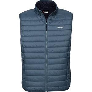 Isolationsweste, Kragendesign, wärmend, für Herren, blaugrau, 50 bei Karstadt Sports Online