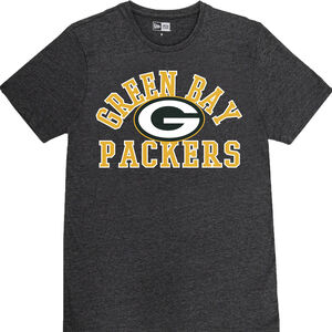 Herren T-Shirt Word Arch Logo Shirt Greenbay Packers, dunkelgrau, L bei Karstadt Sports Online