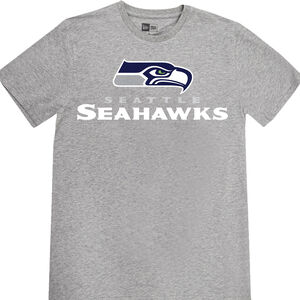Herren T-Shirt Logo Stack Seahawks, hellgrau meliert, L bei Karstadt Sports Online