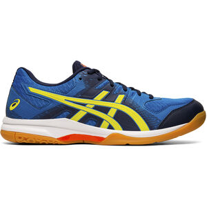 Herren Volleyballschuh Gel Rocket 9, blau/gelb, 42 1/2 bei Karstadt Sports Online