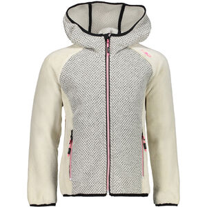 Mädchen Fleecejacke, weiß/grau, 140 bei Karstadt Sports Online