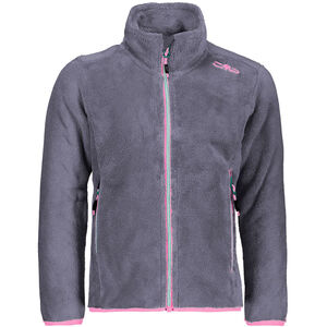 Mädchen Fleecejacke, grau, 128 bei Karstadt Sports Online